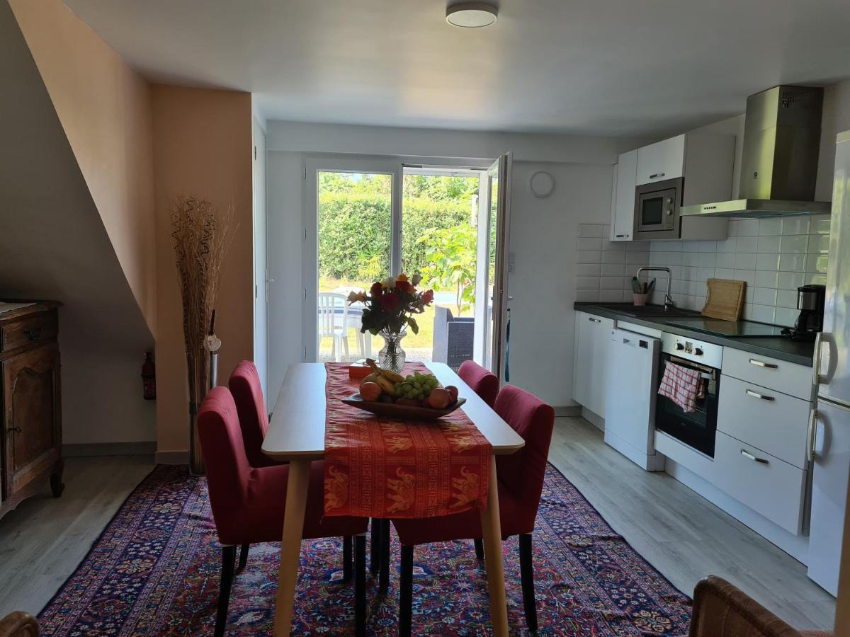Appartement avec cuisine et grande piscine chauffée Hendaye Esterno foto